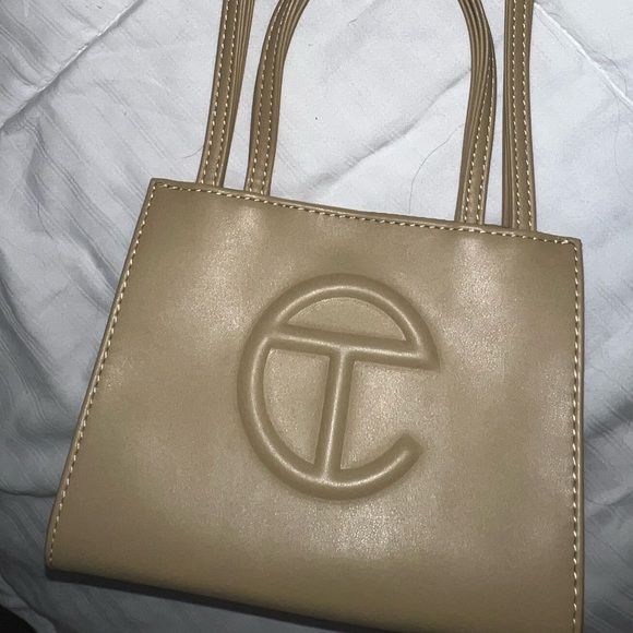 TELFAR Small Cream Shopping Bag RARE COLOR - Picture 5 of 7